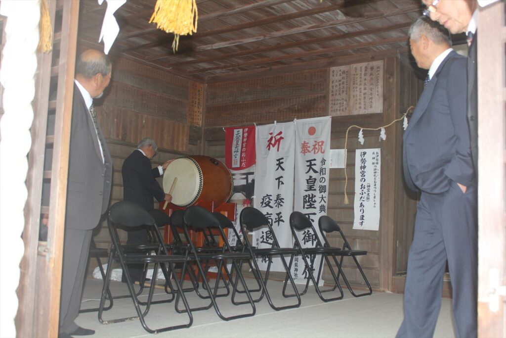 乎豆神社の月次祭